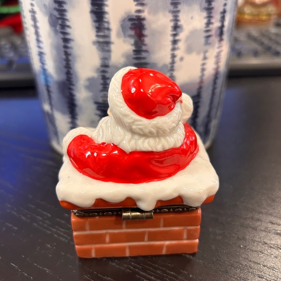 Vintagee Department 56 Santa Claus Trinket Box - Picture 4 of 6